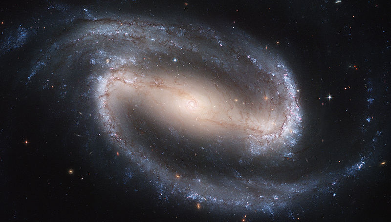 Photo d'une Galaxie Spirale barée