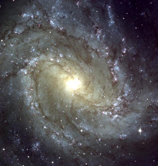 Photo d'une Galaxie Spirale