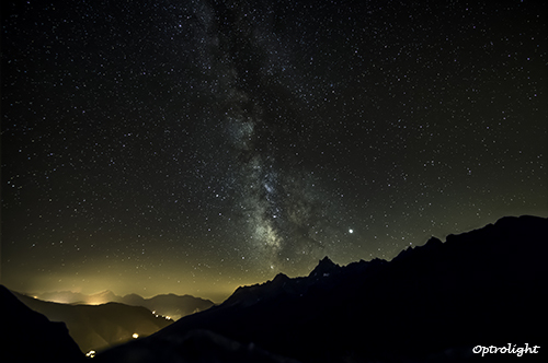 Photo du ciel au pas de la coche (FRANCE - ISERE) - Optrolight