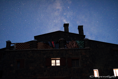 Photo de la voie lactée prise au refuge Nelter - Optrolight