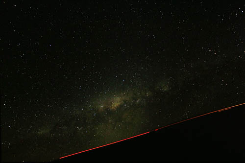 Voie lactée à Paranal