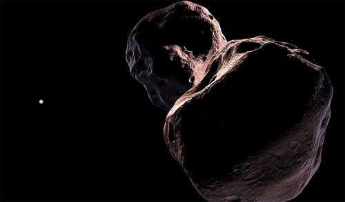 Vue d'artiste d'Ultima Thule