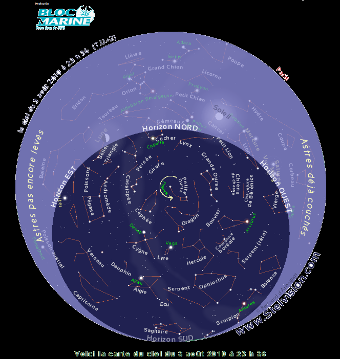 carte du ciel